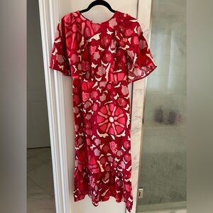 Target x Rhode maxi cape sleeve dress